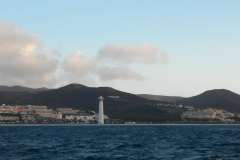 Le phare et le village de Morro Jable