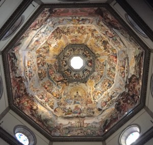 2015-09-22 10h49 fresque jugement dernier Duomo de Ste Marie de la Fleur 1434 Florence Adriatique